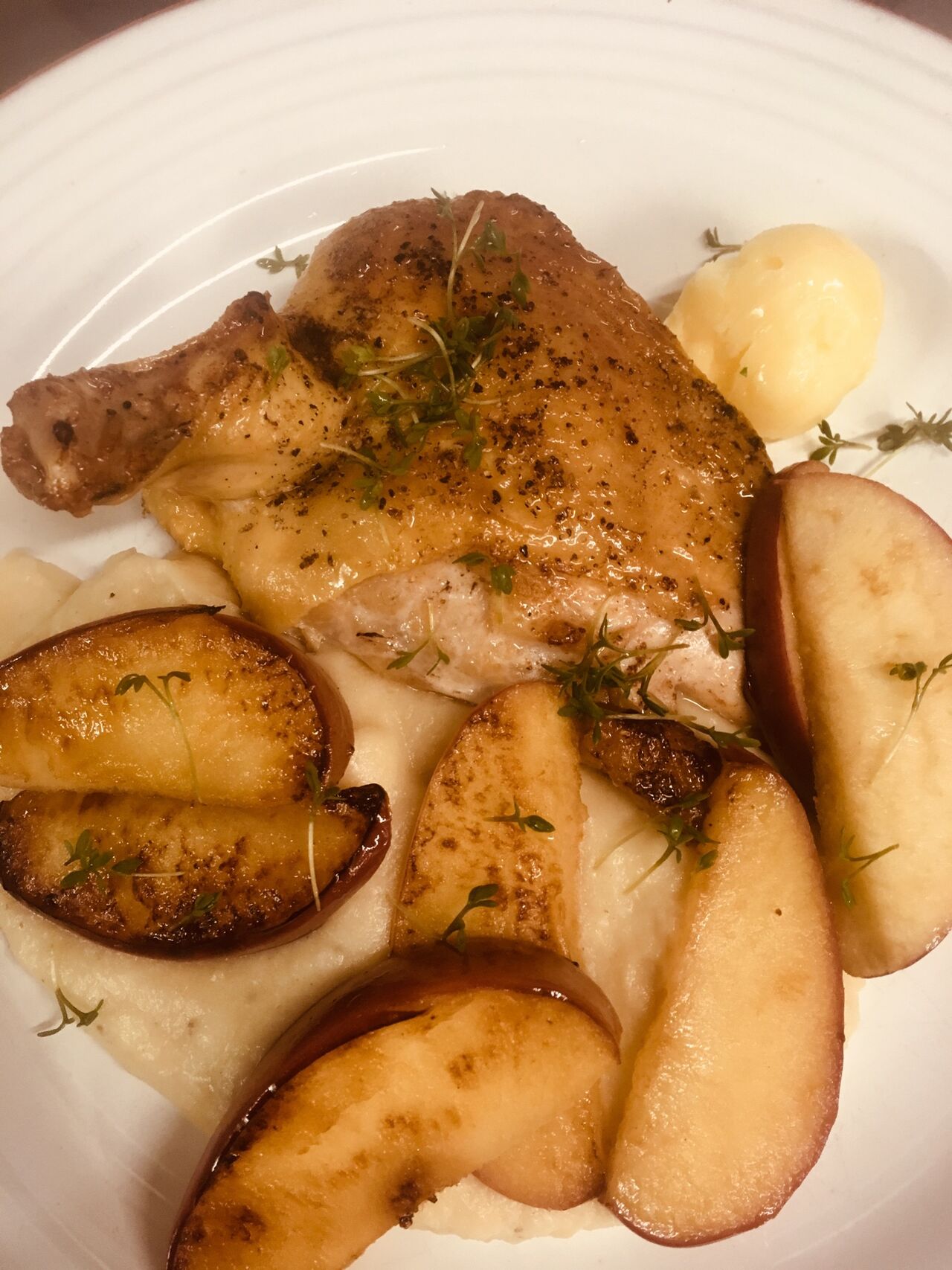 Maishähnchenbrust Valentinsmenü