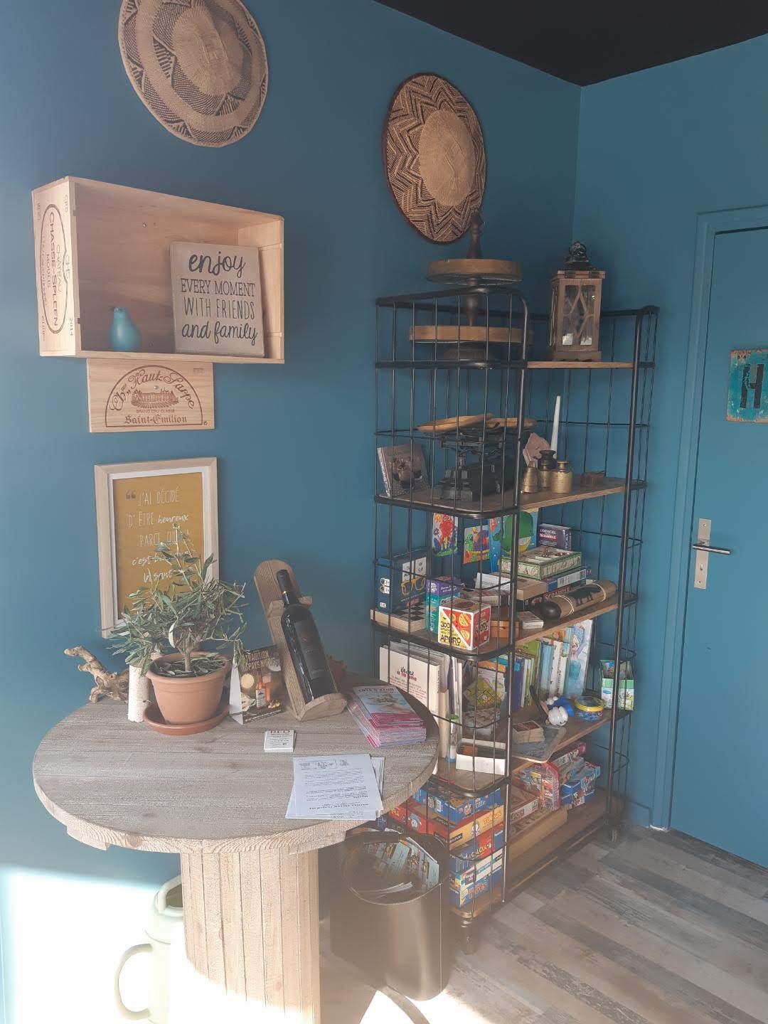 Coin jeux! Pour tous les âges et particulièrement apprécié des enfants