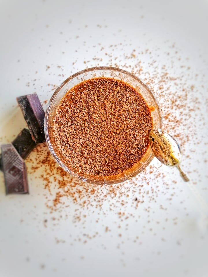 Notre mousse au chocolat maison sans sucre ajouté