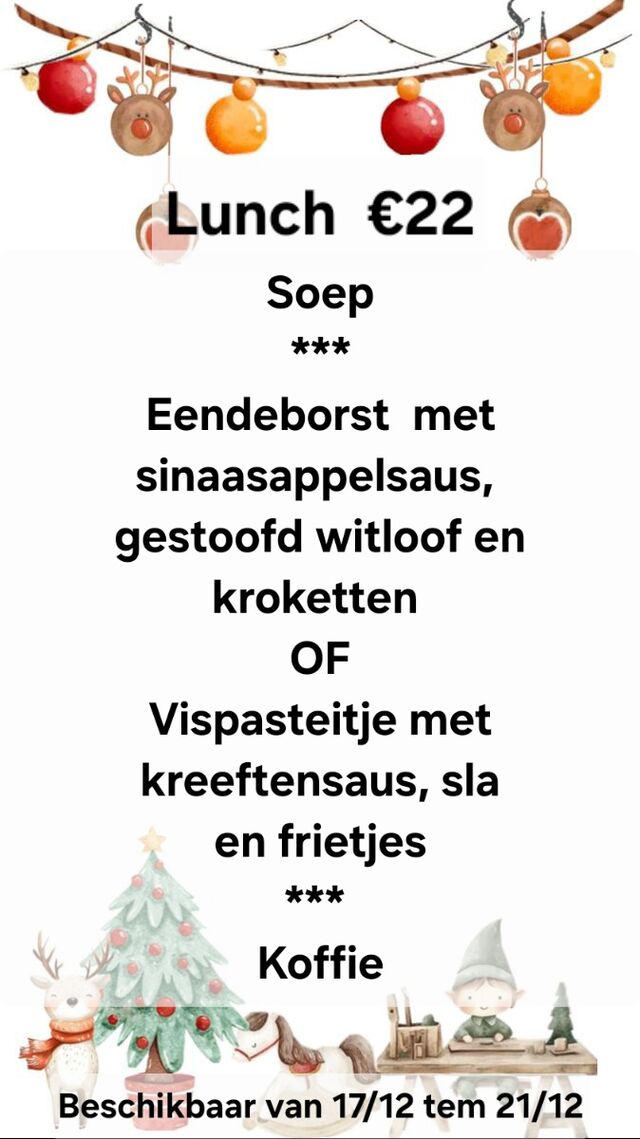 Lunch week 17 december