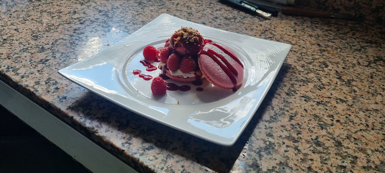 MACARON GEANT FRAMBOISES