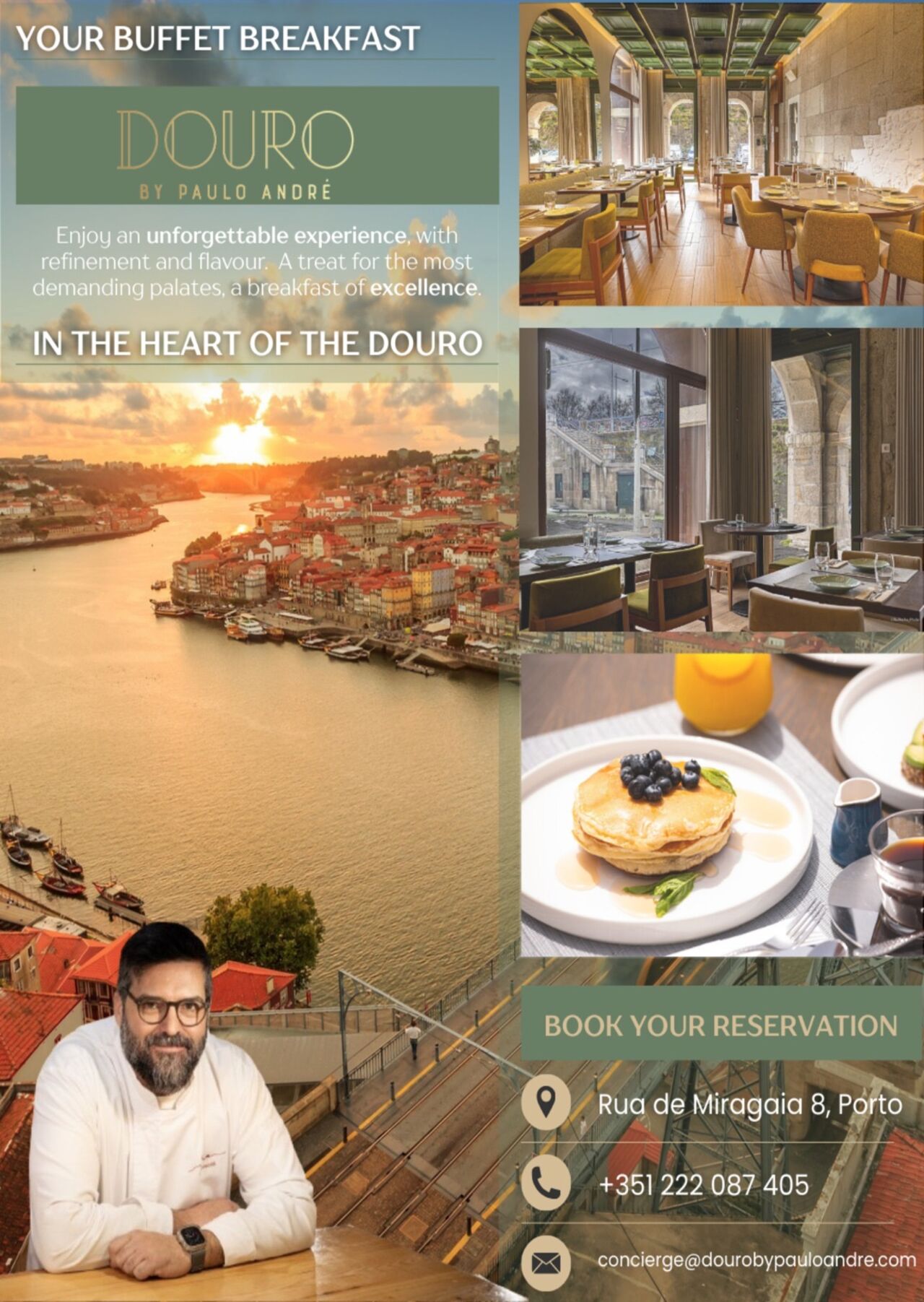 Buffet breakfast | Pequeno-almoço buffet