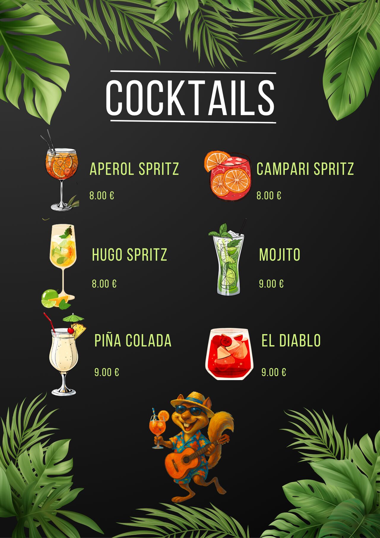 NOS COCKTAILS 