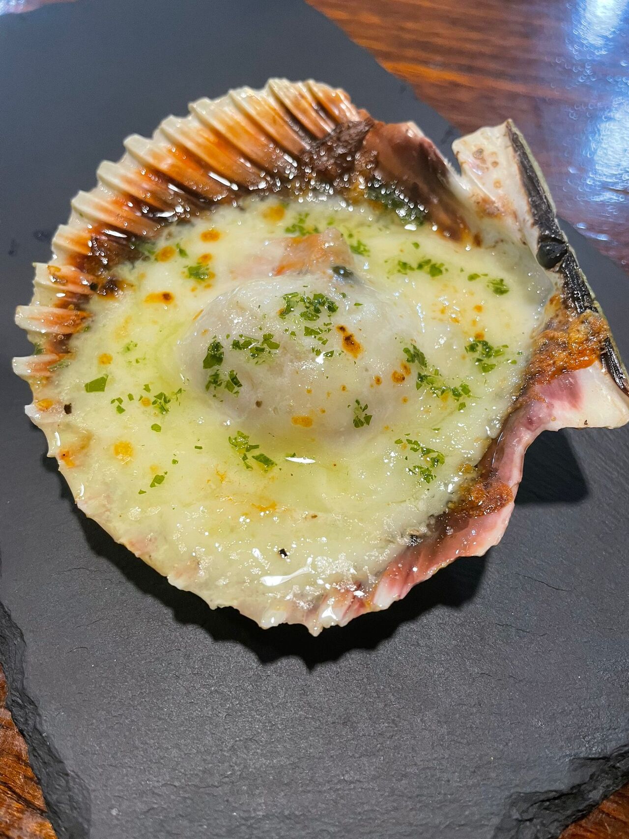 Zamburiña a la parmesana 