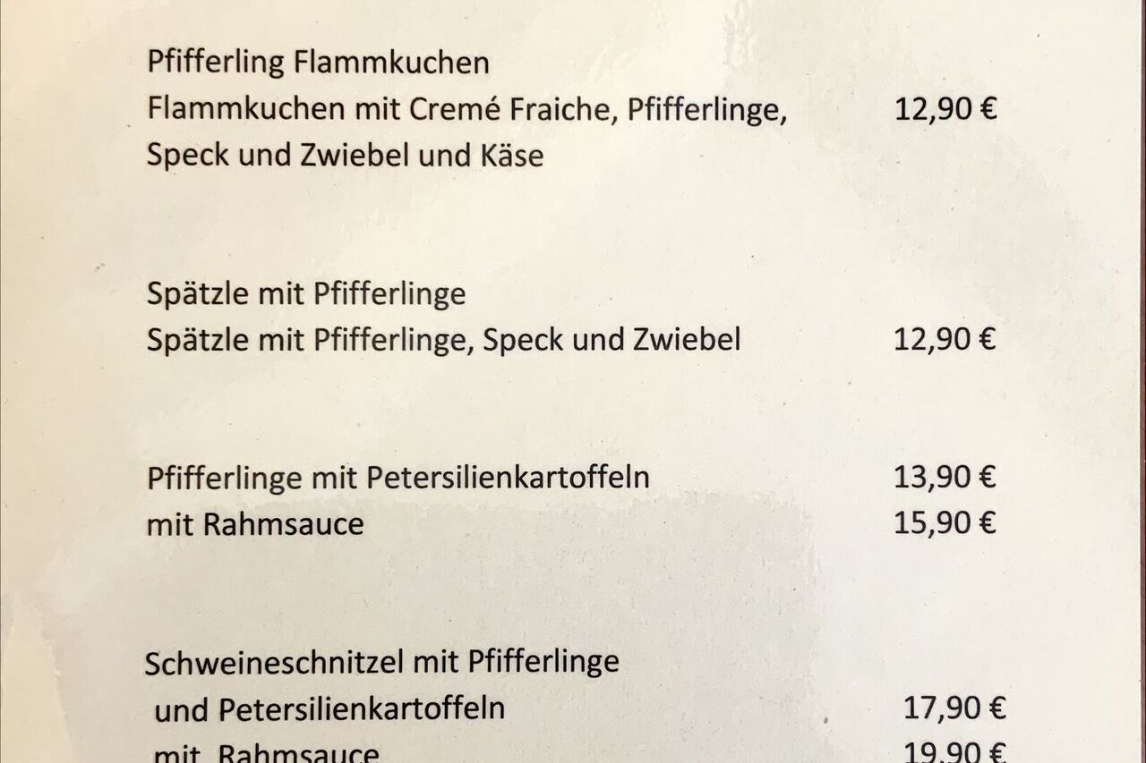 Pfifferlinge sind da
