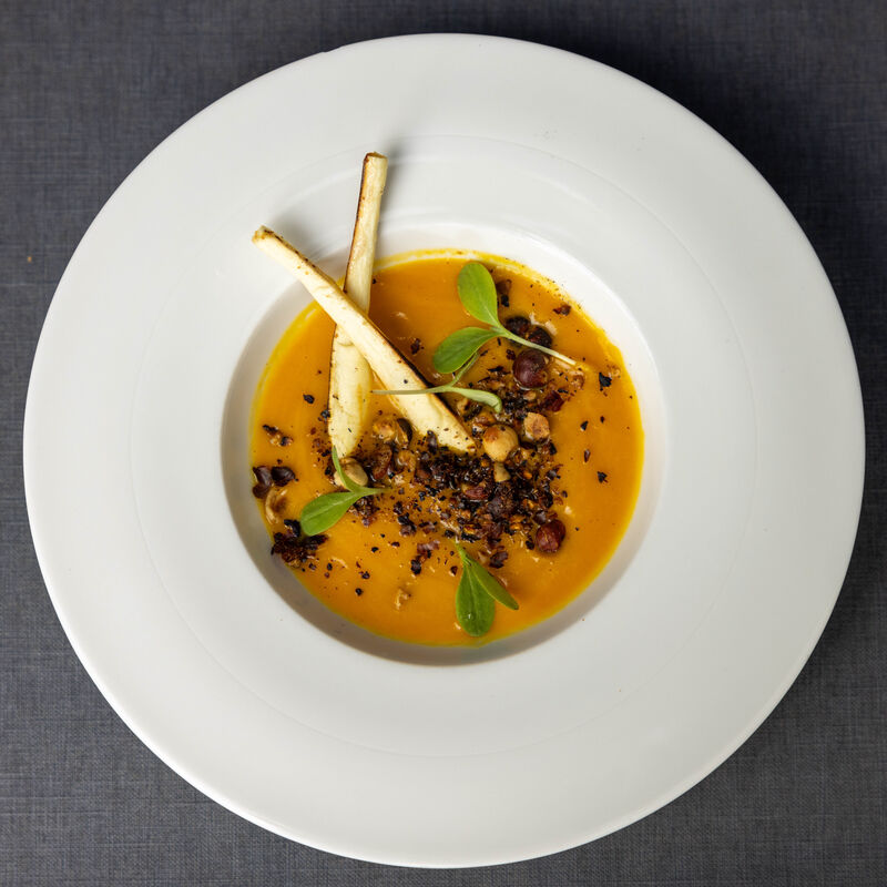 Velouté de courge musquée