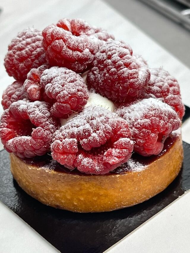 Tartelette framboises