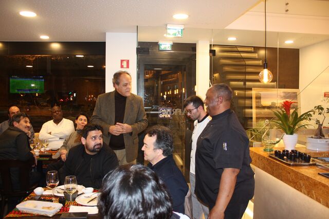 Apresentação de quem cozinha no Afrik