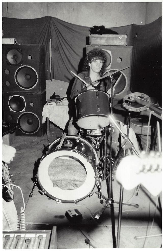 Unser Proberaum in der Magdeburger Str. (Pizzahaus)