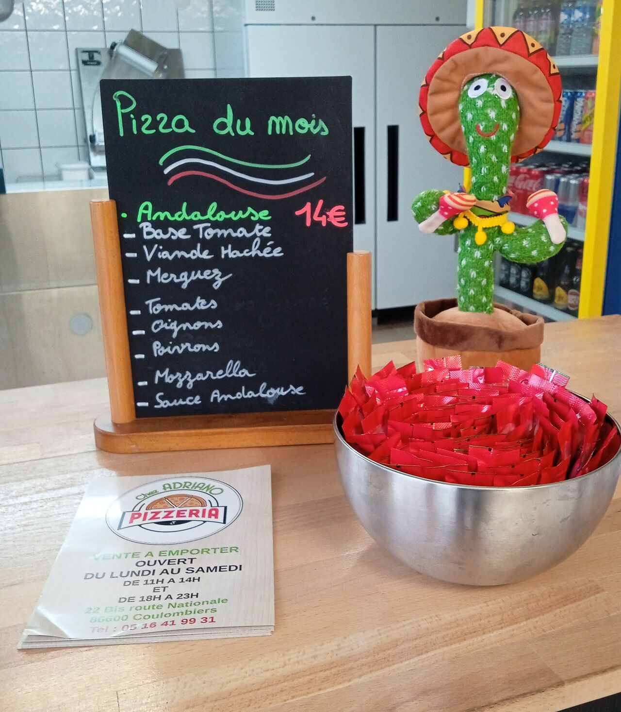 Pizza du mois d'Octobre 