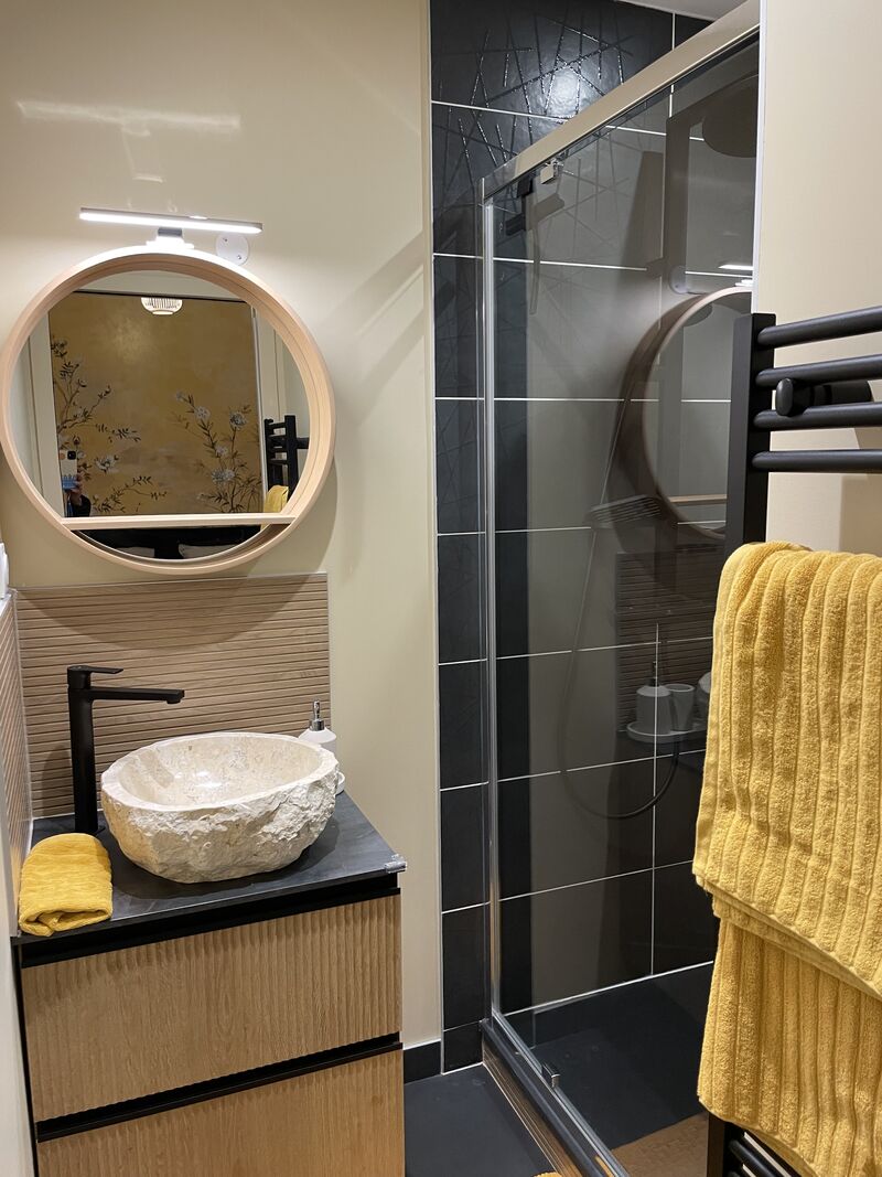 la salle de bain individuelle 