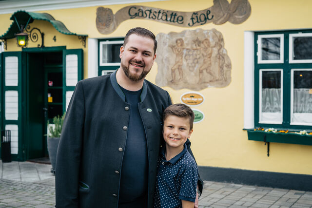 Inhaber - Matthias Strunz mit Sohn Christopher