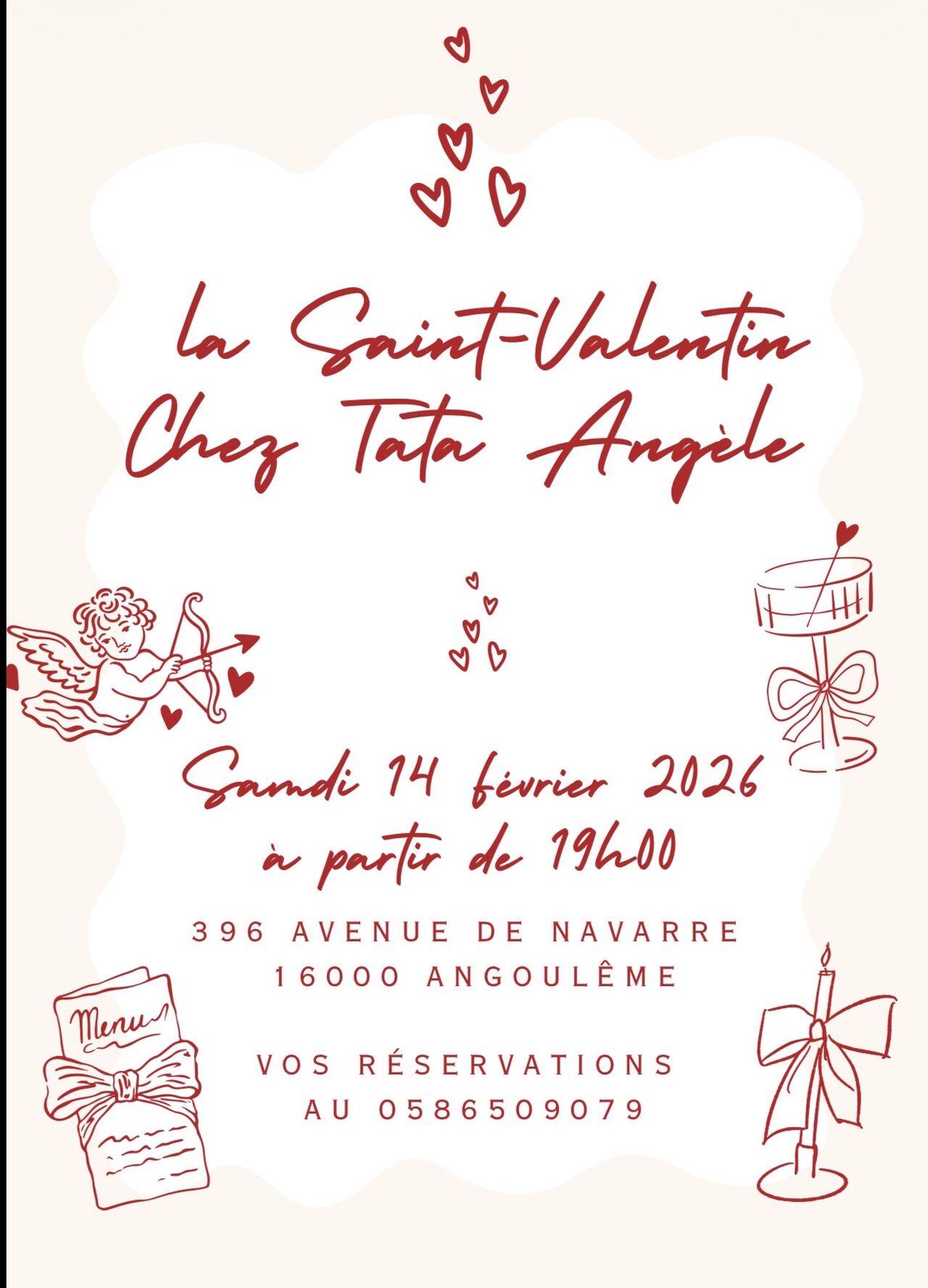 Saint Valentin 14/02/2026