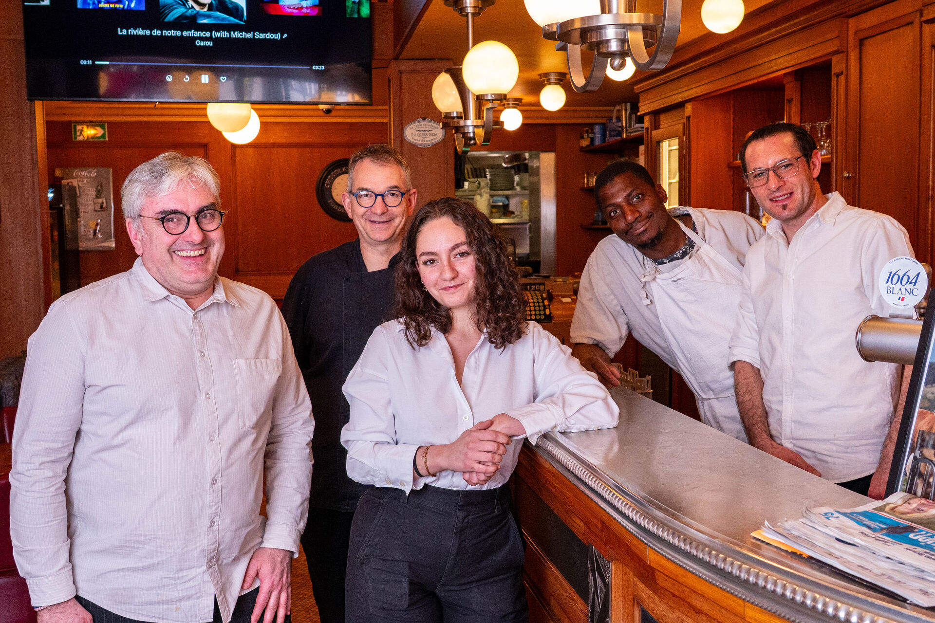 Le Saint Marcel, une brasserie parisienne authentique