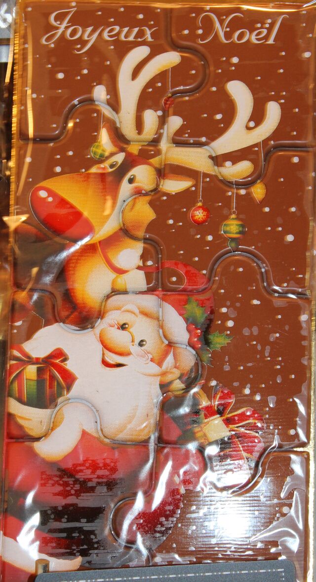 Puzzle en chocolat