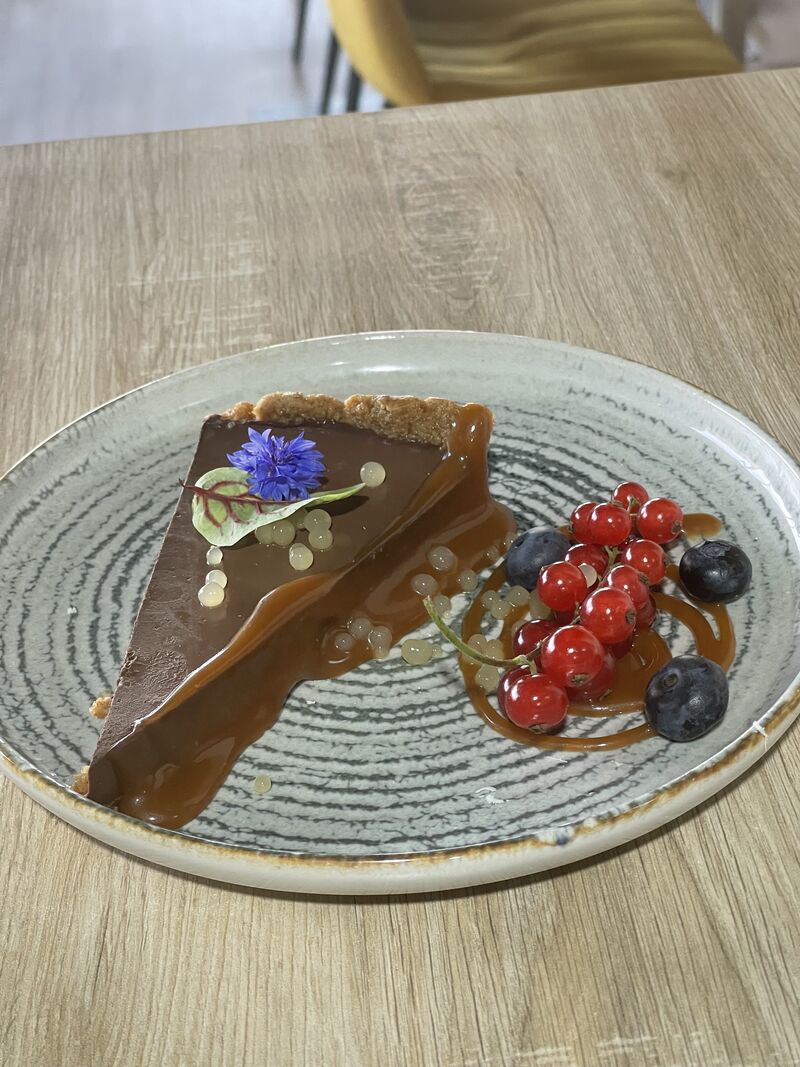 Tarta de ciocolata fina cu Inghetata 