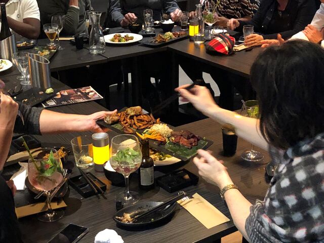 Share dining bedrijfsdiner