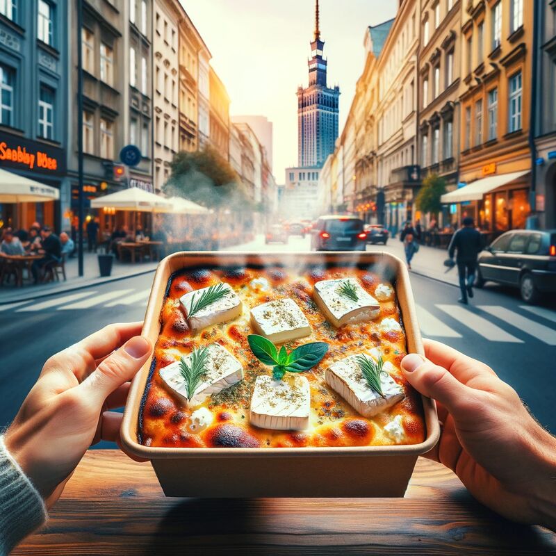 Zapiekanka Ser Feta i Brie