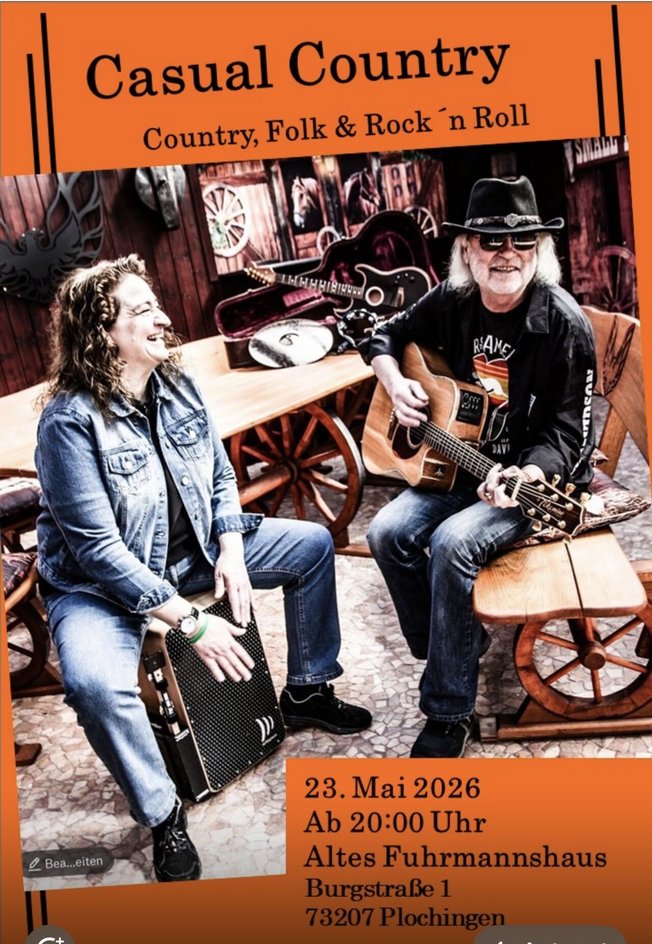 23.05.26, Samstag: Casual Country