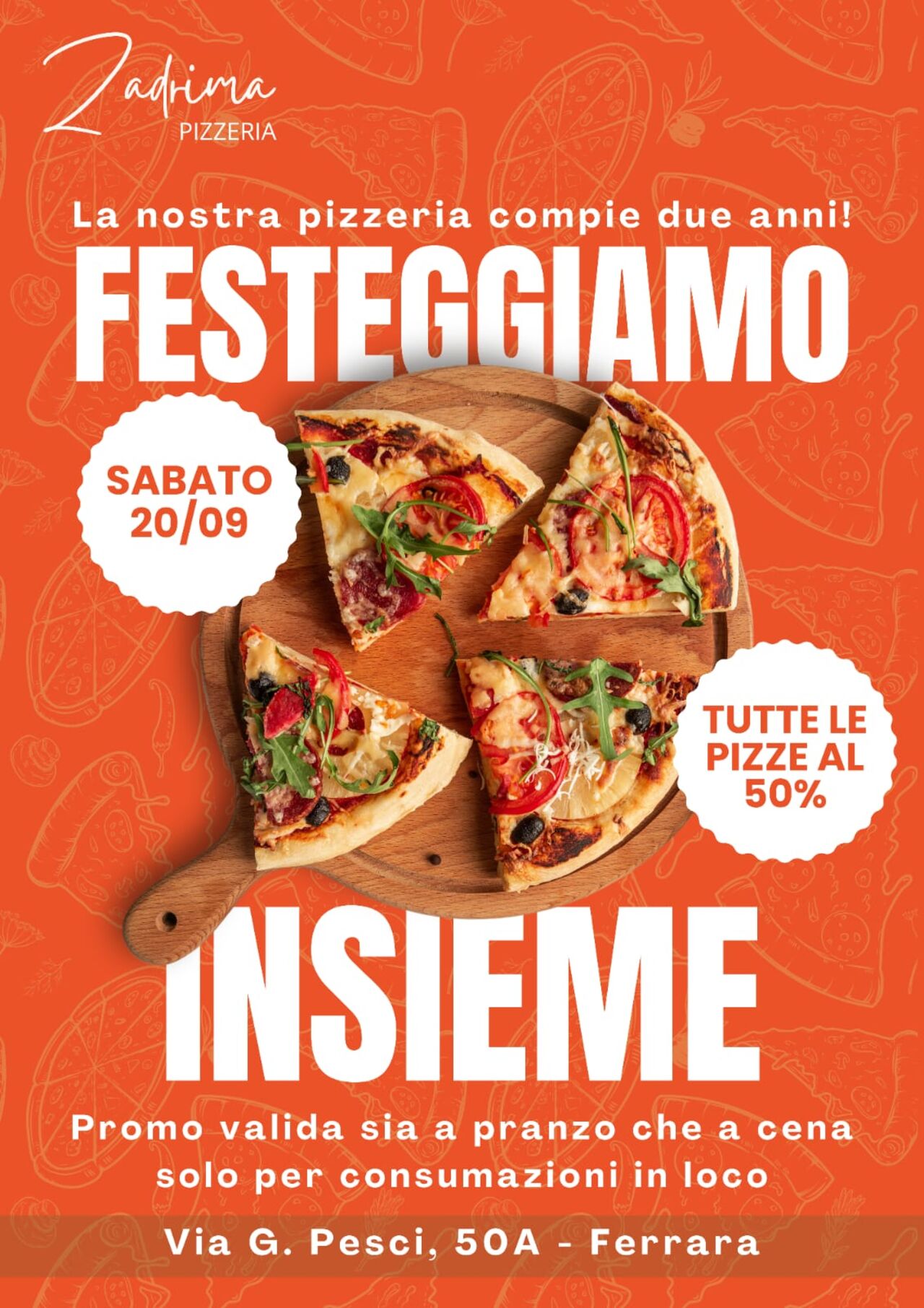 Buon Compleanno Pizzeria Zadrima