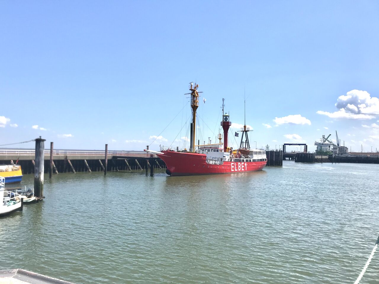 Feuerschiff in Cuxhaven
