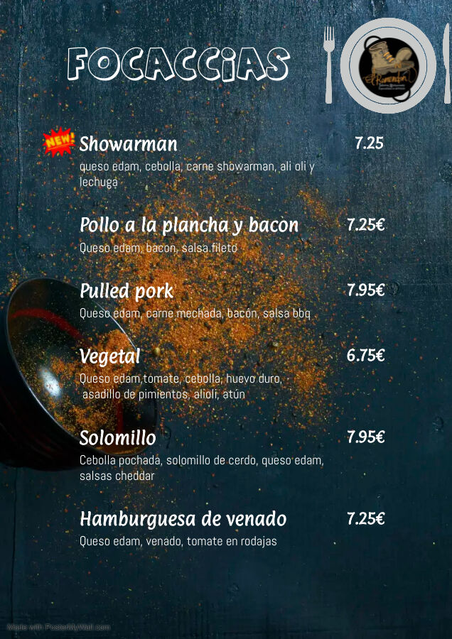 focaccias