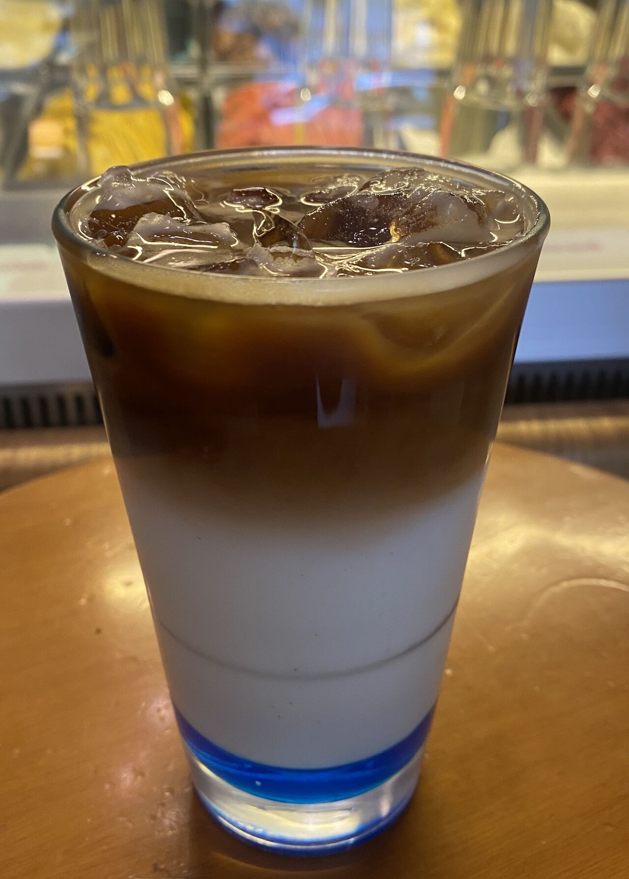 BLUE CURAÇAO COCO LATTE
