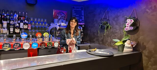 Laurence, toujours avec le sourire