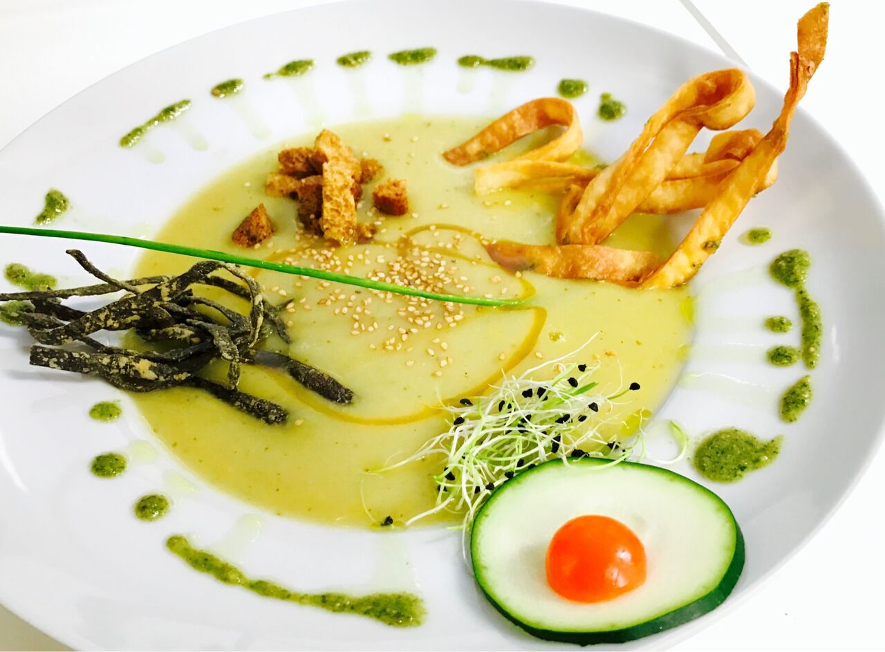 Crema de calabacín