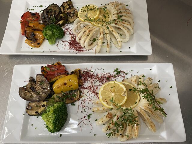 Calamari alla griglia 