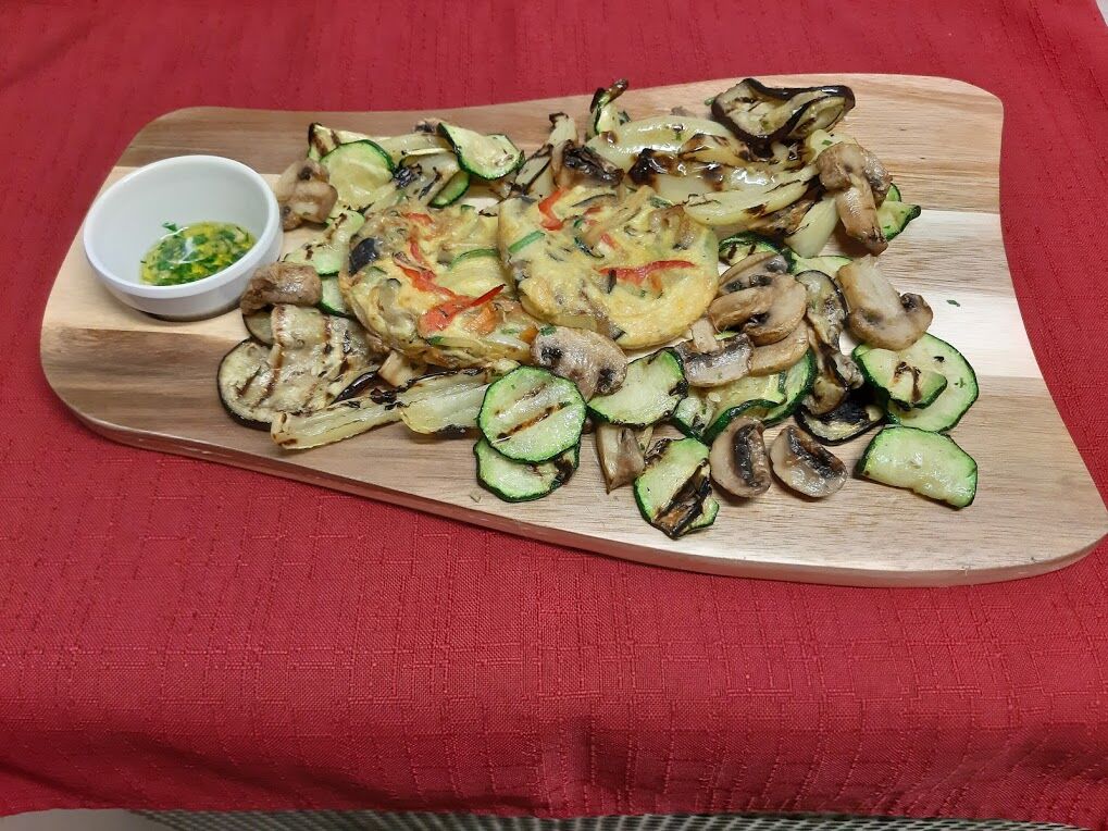 Vegetarian platter
Vegetarischer Platte