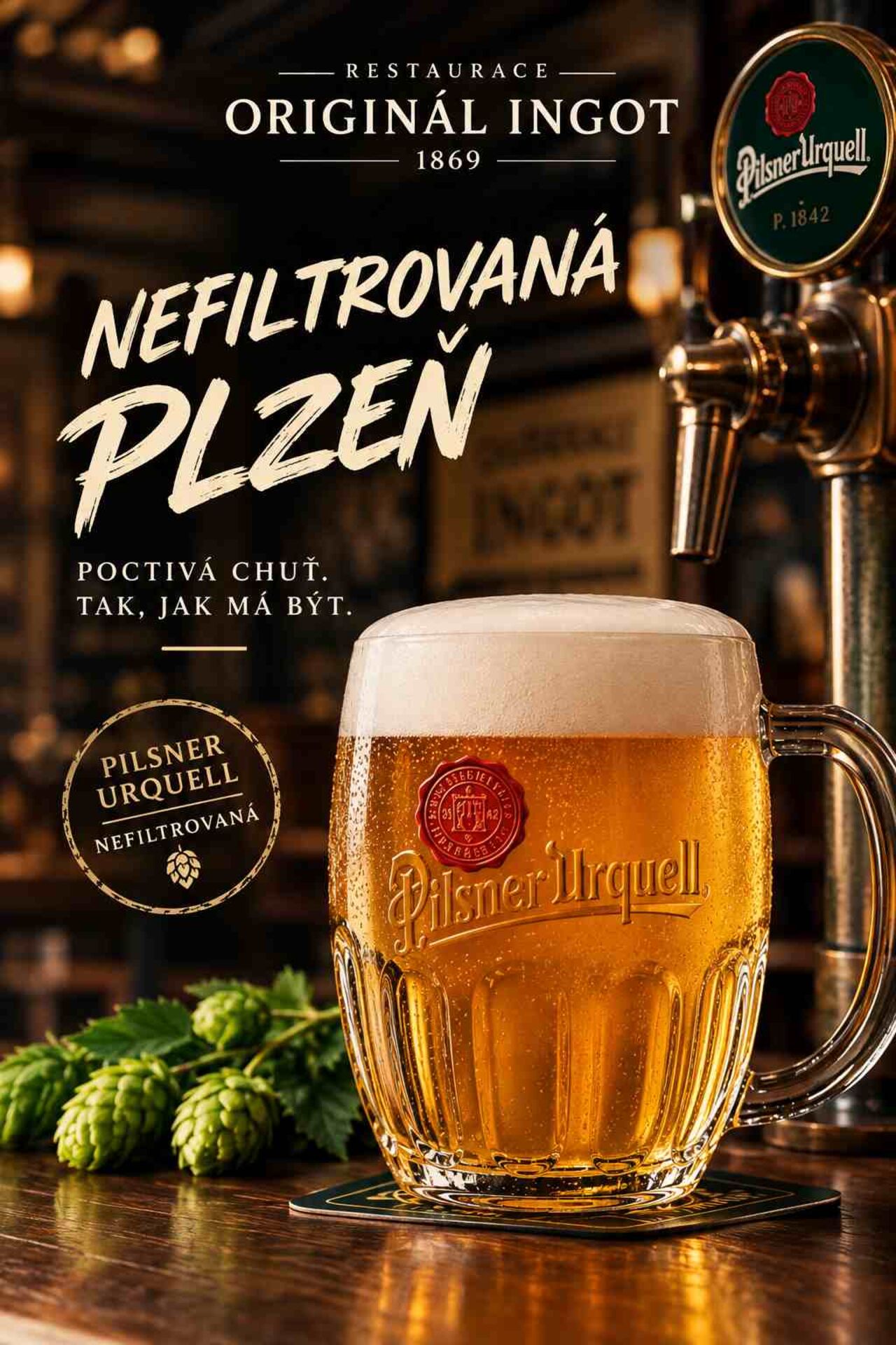 NEFILTROVANÁ PILSNER URQUELL