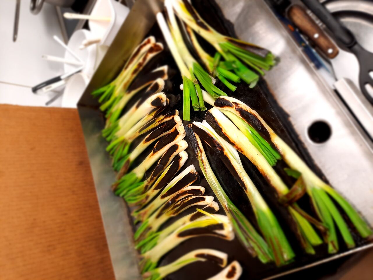 Calcots a la plancha