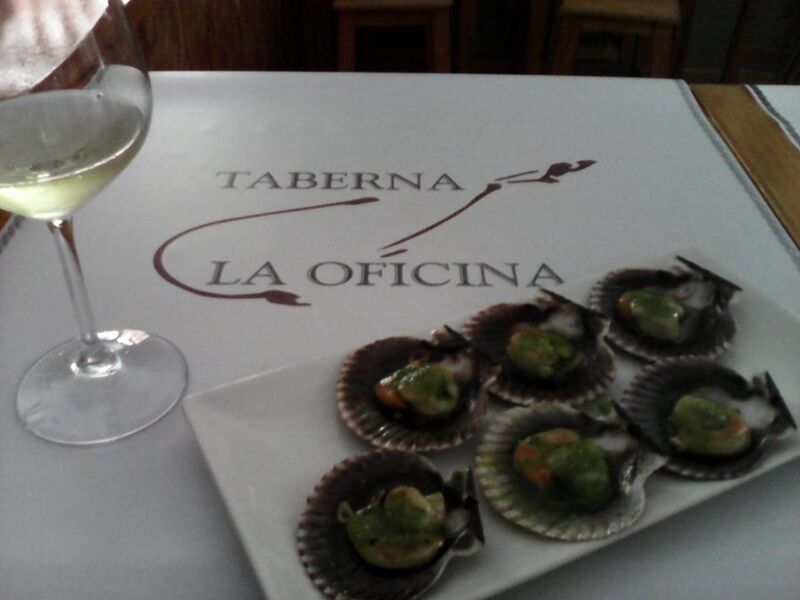 vieiras a la plancha