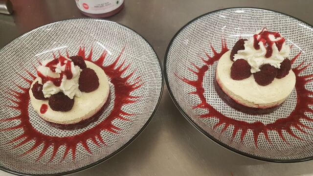 Duo vanille framboise 