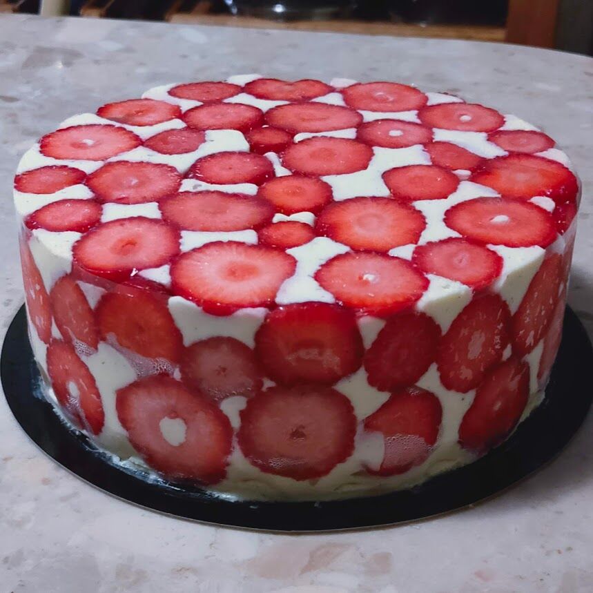 Fraisier inspiration Yann Couvreur