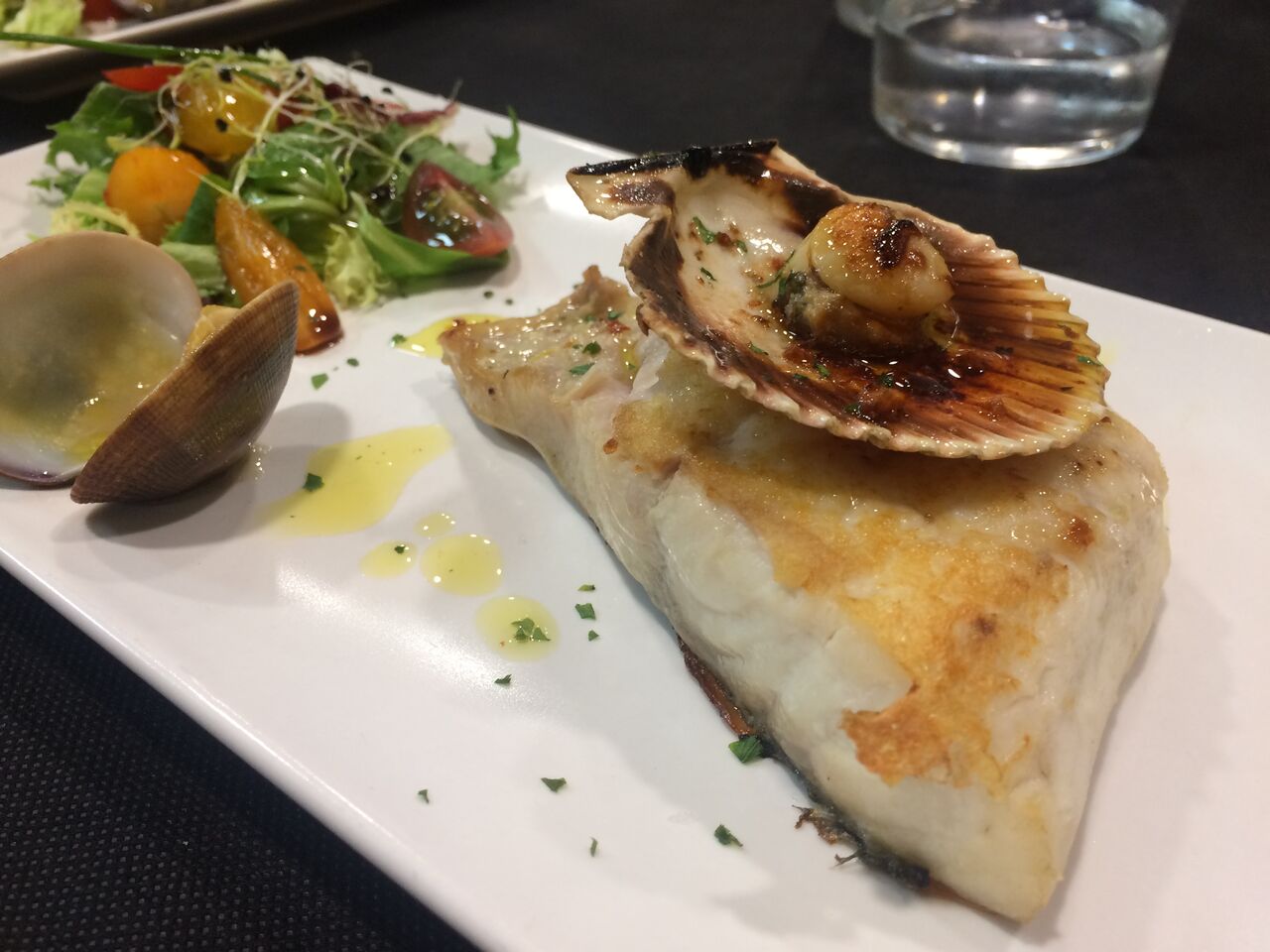 LUBINA CON ZAMBURIÑAS