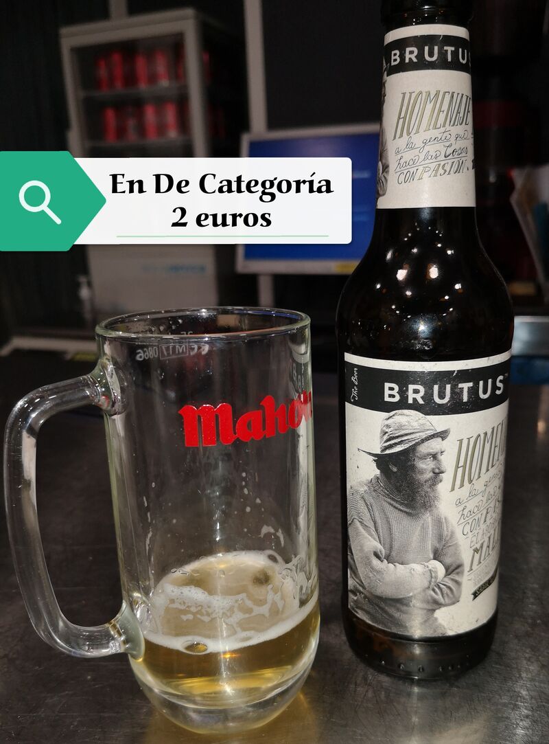 En De Categoria podras encontrar la nueva cerveza artesana de Mahou 