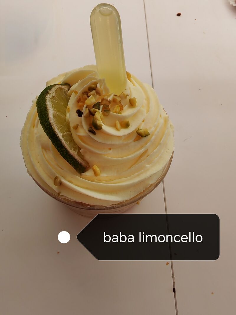 Notre baba revisité au limoncello