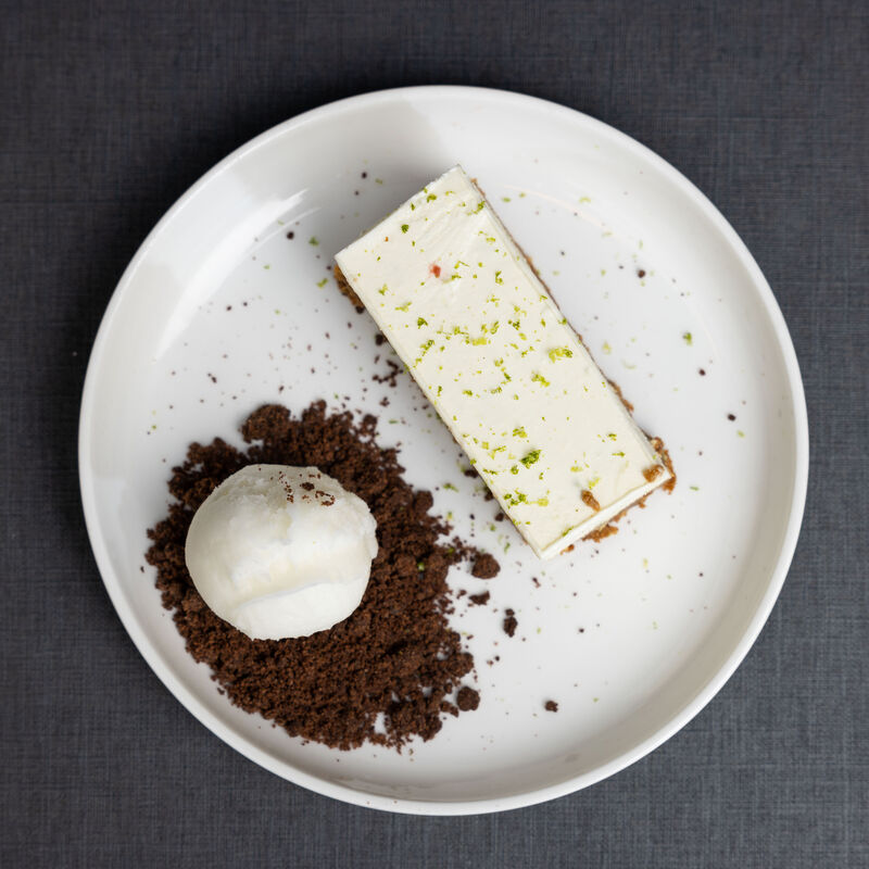 Cheesecake au citron vert