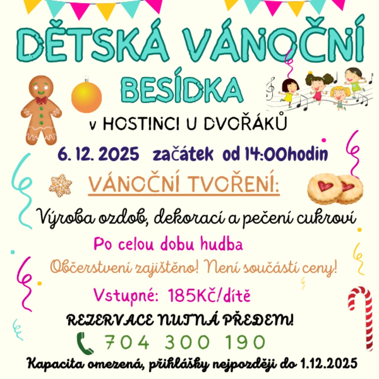 Vánoční Besídka pro děti