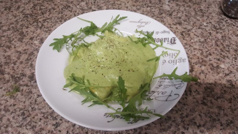 Tortelloni con Crema di broccoli 