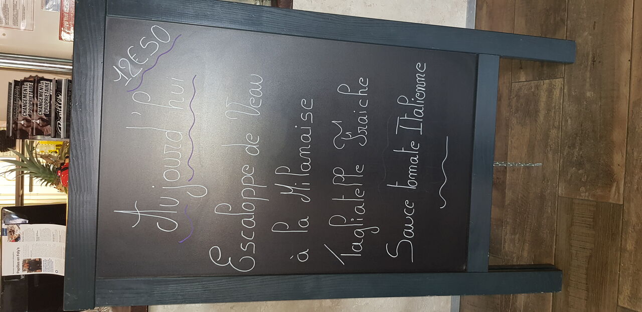 Plat du jours mardi 21 janvier 2020