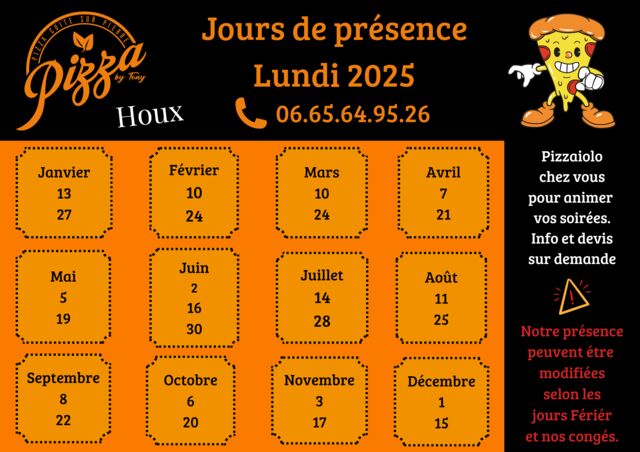 Lundi Semaine impaire