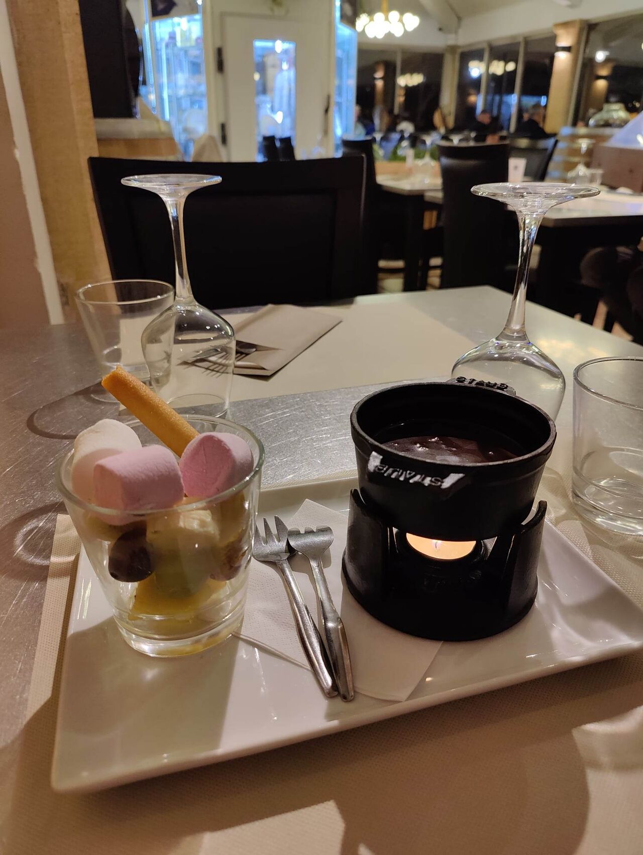 Fondue au chocolat