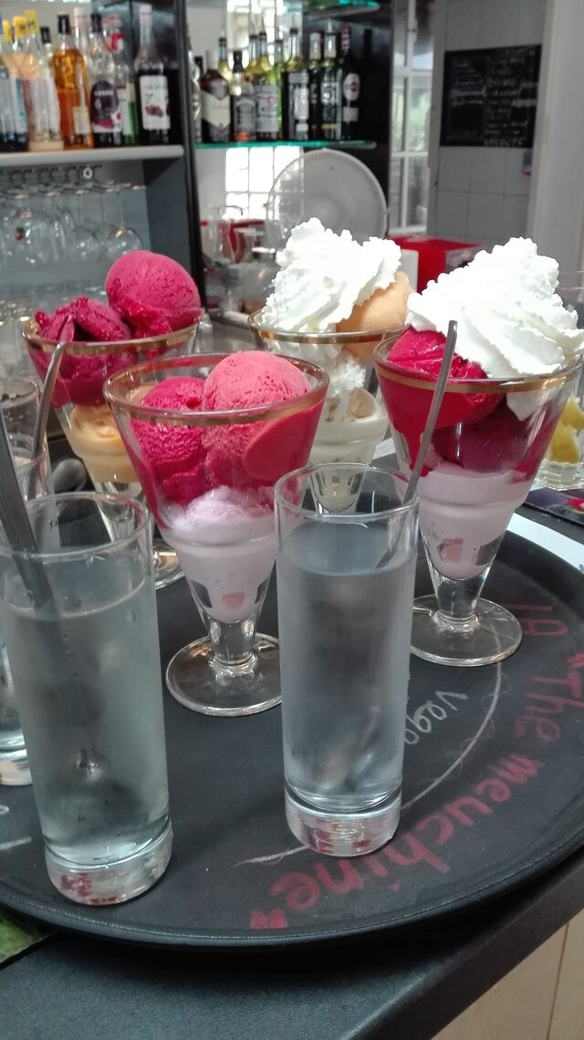 Des glaces et encore des glaces