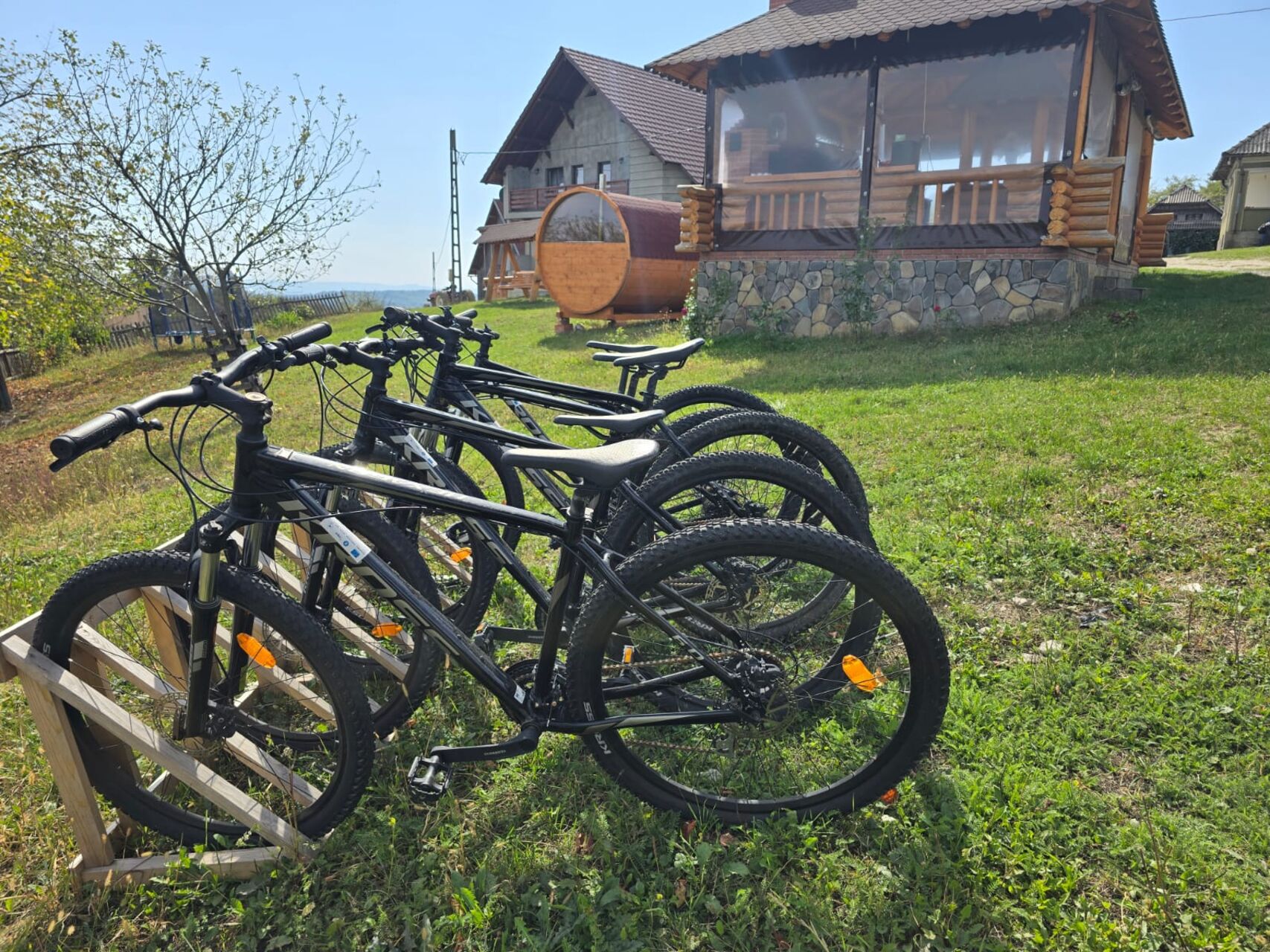 Cu bicicleta natura