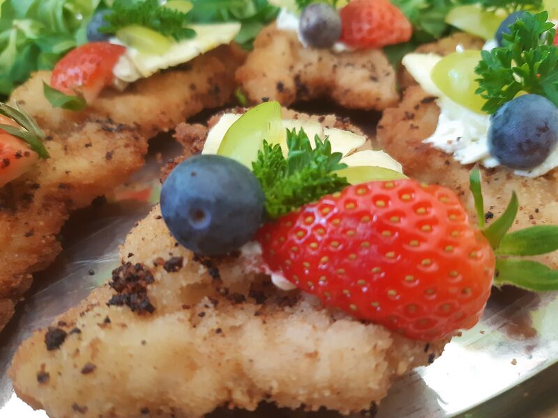 Finger-Food Schnitzel
