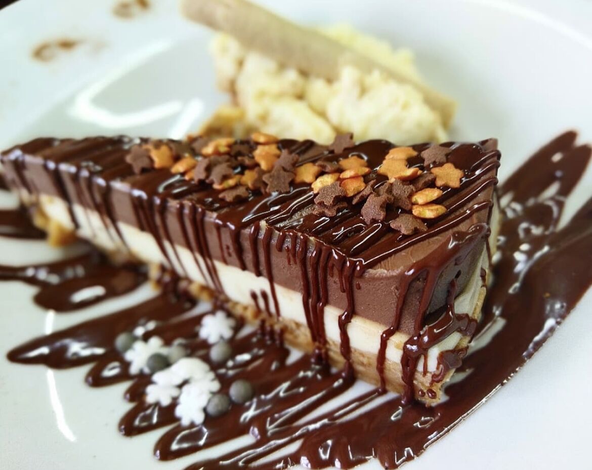 Tarta de Tres Chocolates