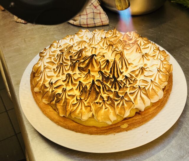 Tarte au citron meringuée 